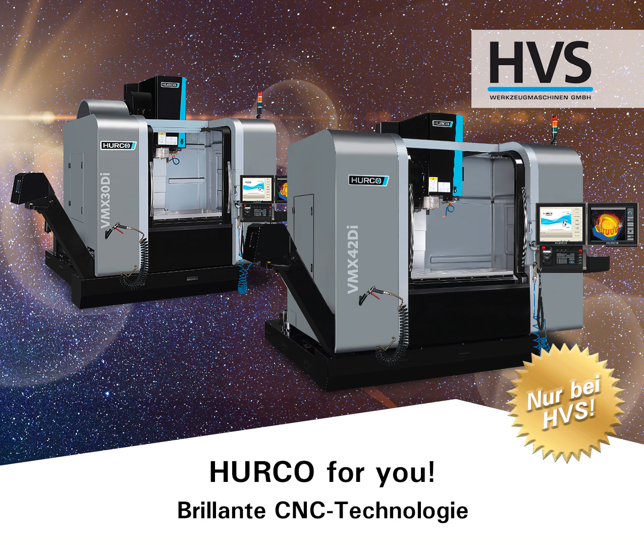 HVS – HURCO for you – HVS Werkzeugmaschinen