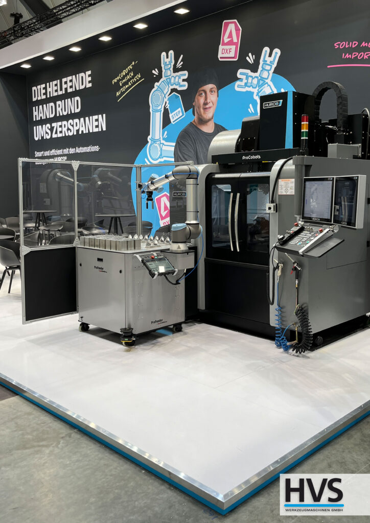 HVS bei HURCO und OPTOGON auf der AMB 2024