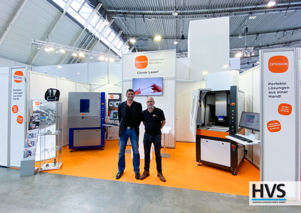 HVS bei HURCO und OPTOGON auf der AMB 2024