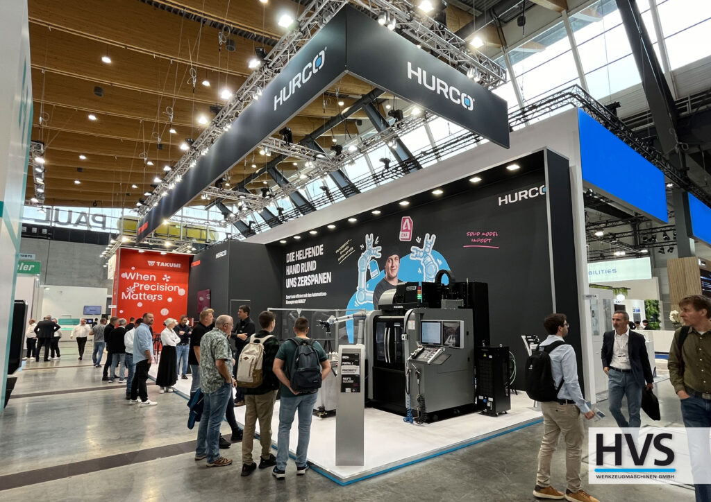 HVS bei HURCO und OPTOGON auf der AMB 2024
